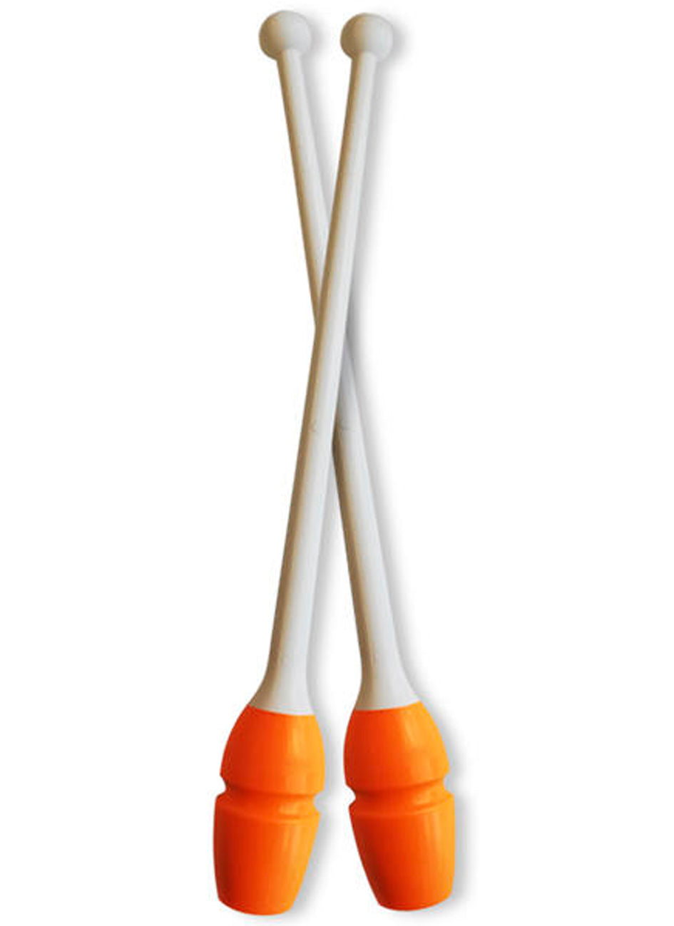 Clavette ad INCASTRO PASTORELLI mod. MASHA Bicolore BIANCO-ARANCIO cm 45,20 FIG